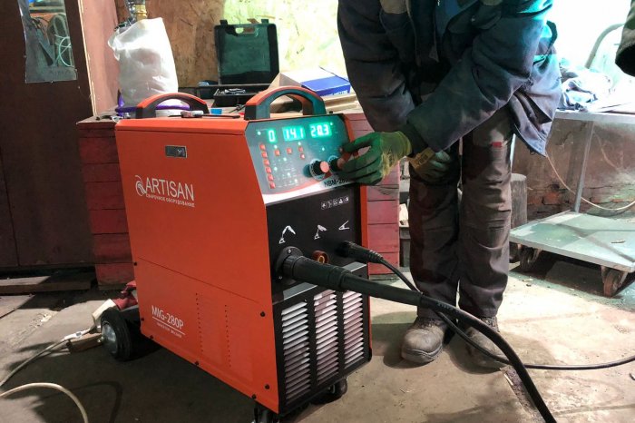 Испытание MIG-280 Puls