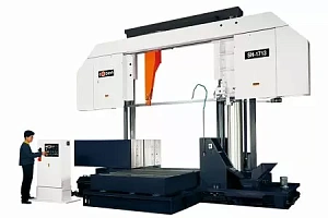 Высокопроизводительная полуавтоматическая ленточная пила для тяжелой резки в Липецке