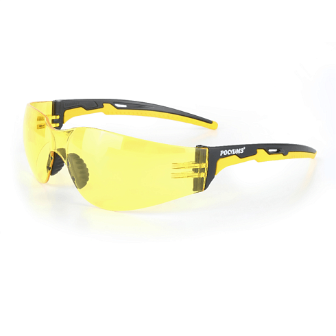 Очки защитные открытые О15 HAMMER ACTIVE Strong Glass (2-1,2 PC) с мягким носоупором в Липецке