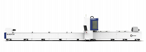 Трубный лазерный станок с тремя патронами и горизонтальной установкой MK-T3W в Липецке