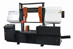 Полуавтоматическая двухколонная ленточная пила большой мощности в Липецке