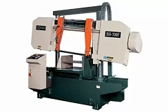 Полуавтоматическая гидравлическая портальная двухколонная ленточная пила - наклонная на 7,5 градусов в Липецке