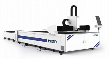 Волоконный лазерный станок для резки с обменной платформой MK-E в Липецке