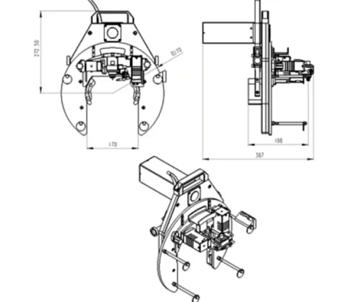 Открытая головка для орбитальной сварки MWG-325 в Липецке
