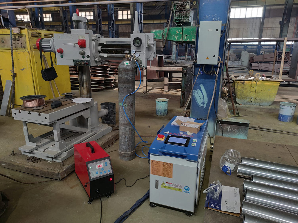 Ввод в эксплуатацию аппарата для лазерной сварки Artisan HR 2000