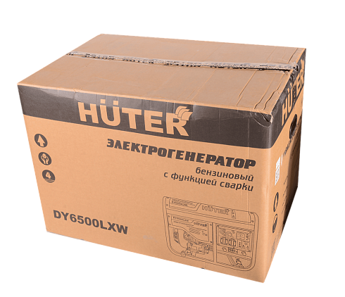 Портативный бензогенератор HUTER DY6500LXW (с функцией сварки)