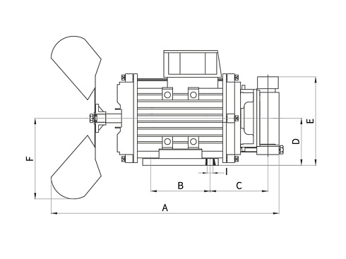 Маленький медный водяной масляный вихревой насос WD-021W в Липецке