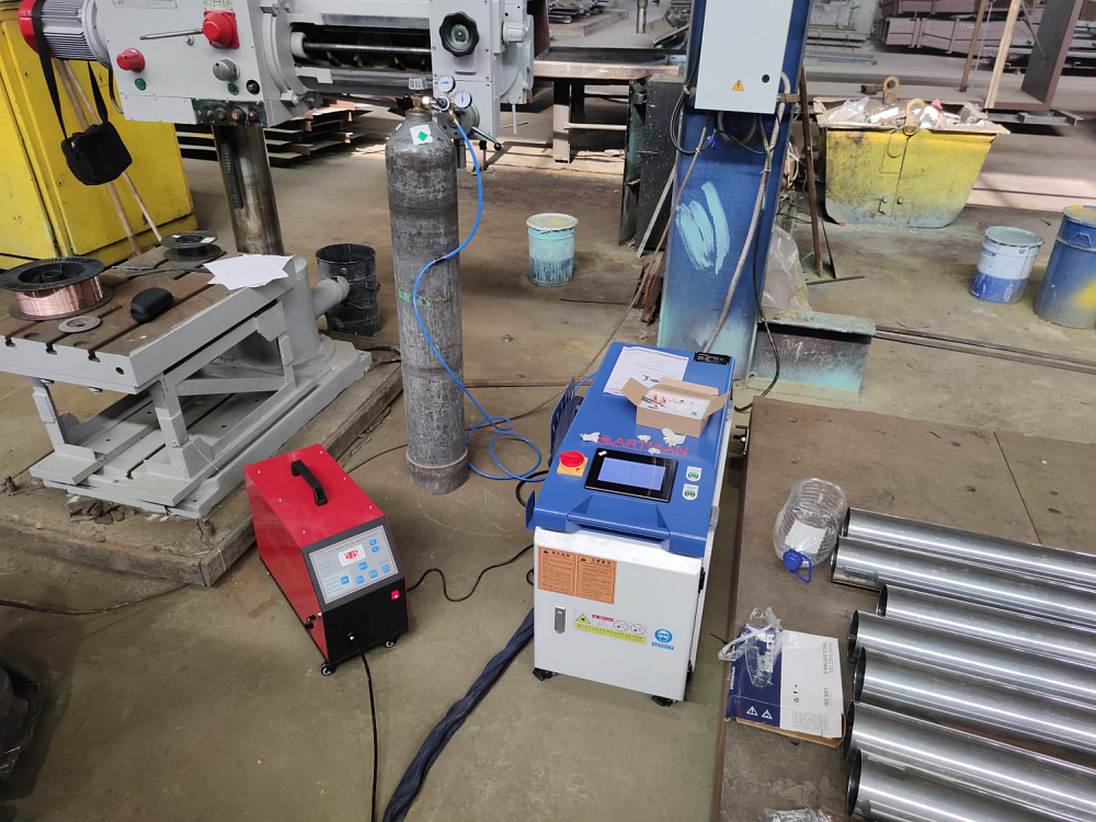 Ввод в эксплуатацию аппарата для лазерной сварки Artisan HR 2000