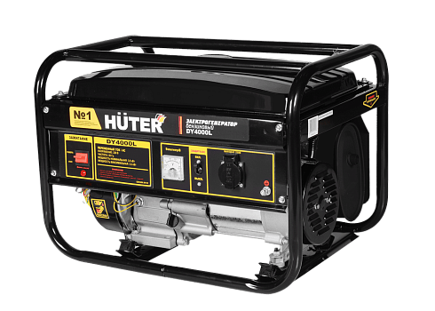 Портативный бензогенератор Huter DY4000L